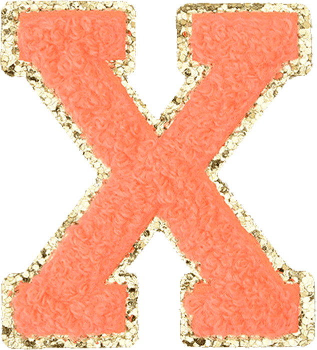 Pastel Orange Letter