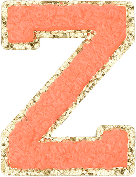 Pastel Orange Letter