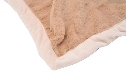 Personalised Baby Teddy Bear Comforter Toy, Brown