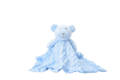 Personalised Baby Comforter, Baby Blue