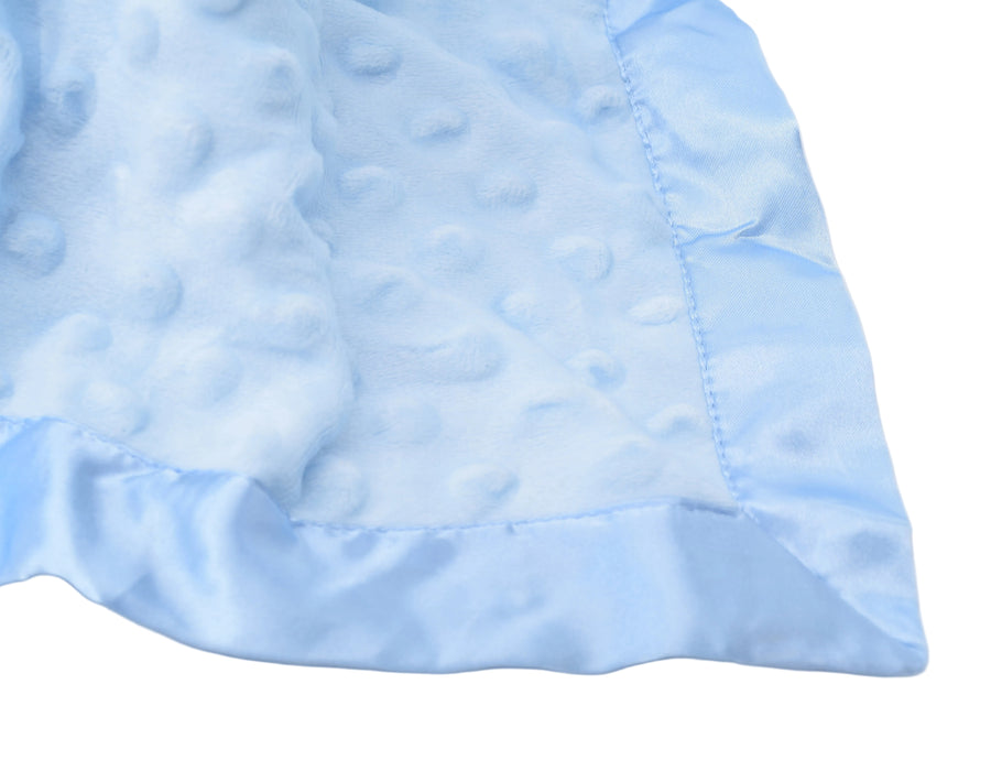 Baby Boys Personalised Blue Teddy Bear Comforter