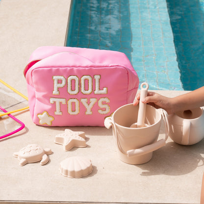 Pool Toys Kids Pouch – Large Candy Pink