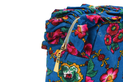 Luxury Ruffle UAE Heritage Pouch – Medium