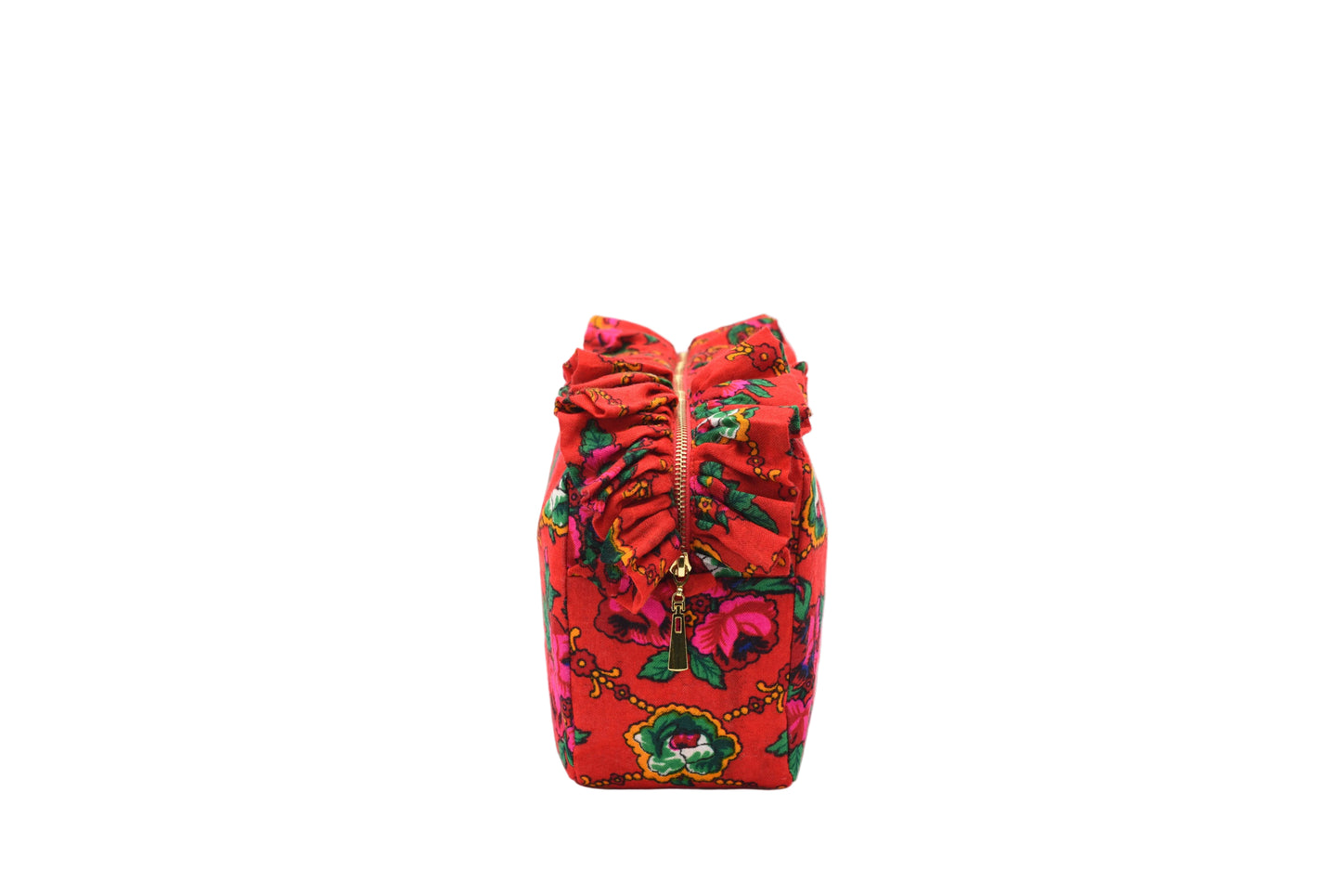 Luxury Ruffle UAE Heritage Pouch – Medium