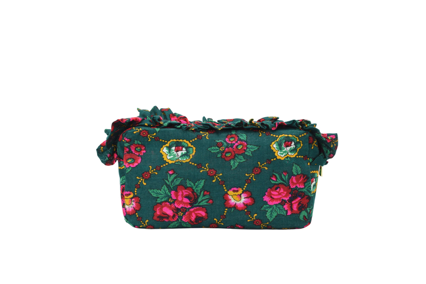 Luxury Ruffle UAE Heritage Pouch – Medium