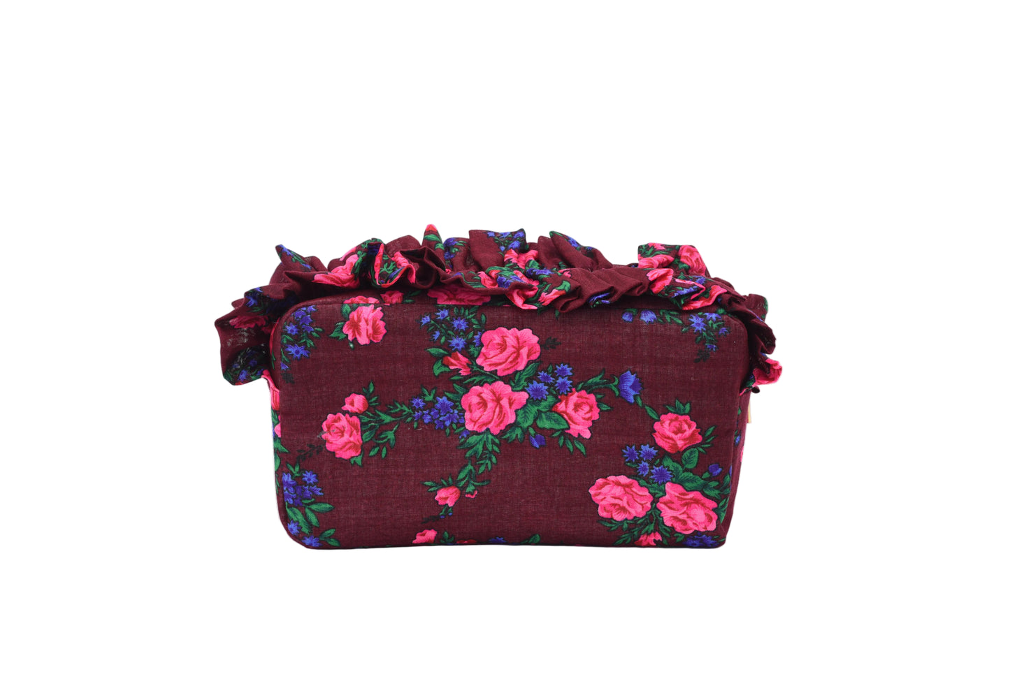 Arabic "Beauty" Ruffle Pouch, Medium