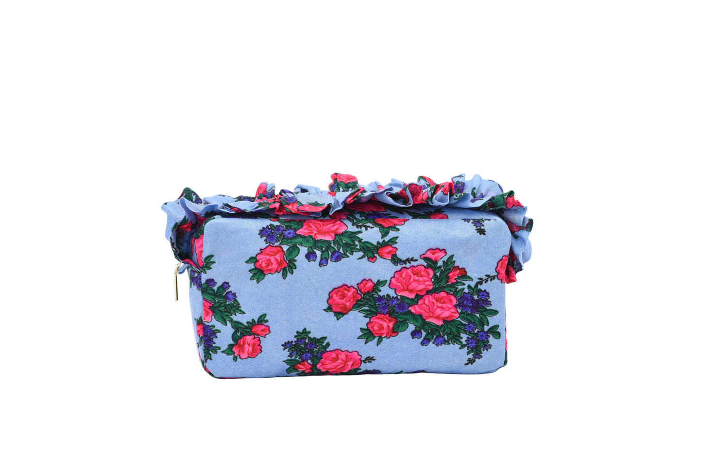 Luxury Ruffle UAE Heritage Pouch – Medium