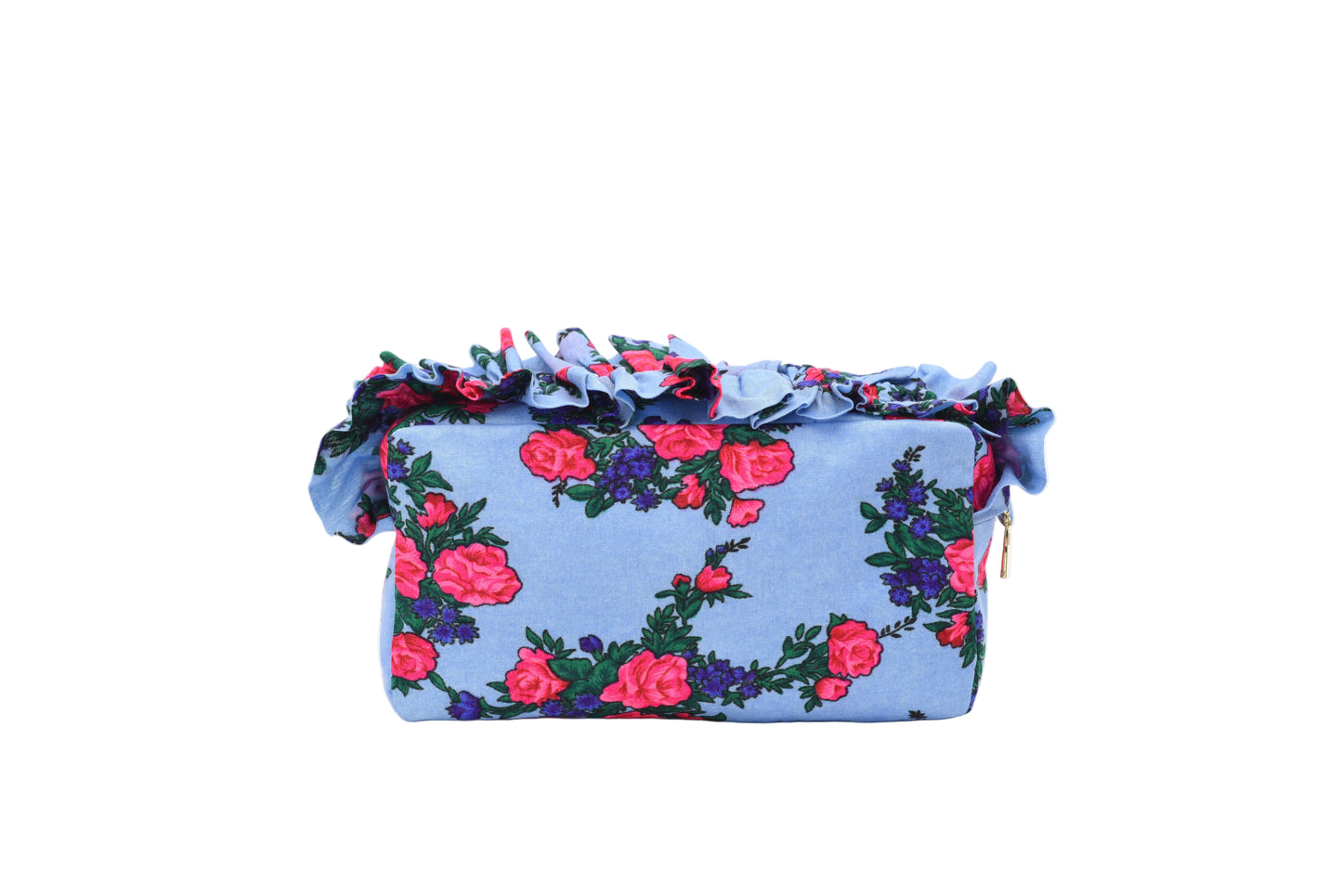 Luxury Ruffle UAE Heritage Pouch – Medium