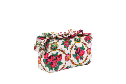 Luxury Ruffle UAE Heritage Pouch – Medium