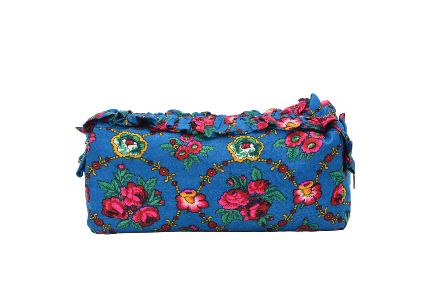 Luxury Personalised LargeRuffle Heritage Pouch