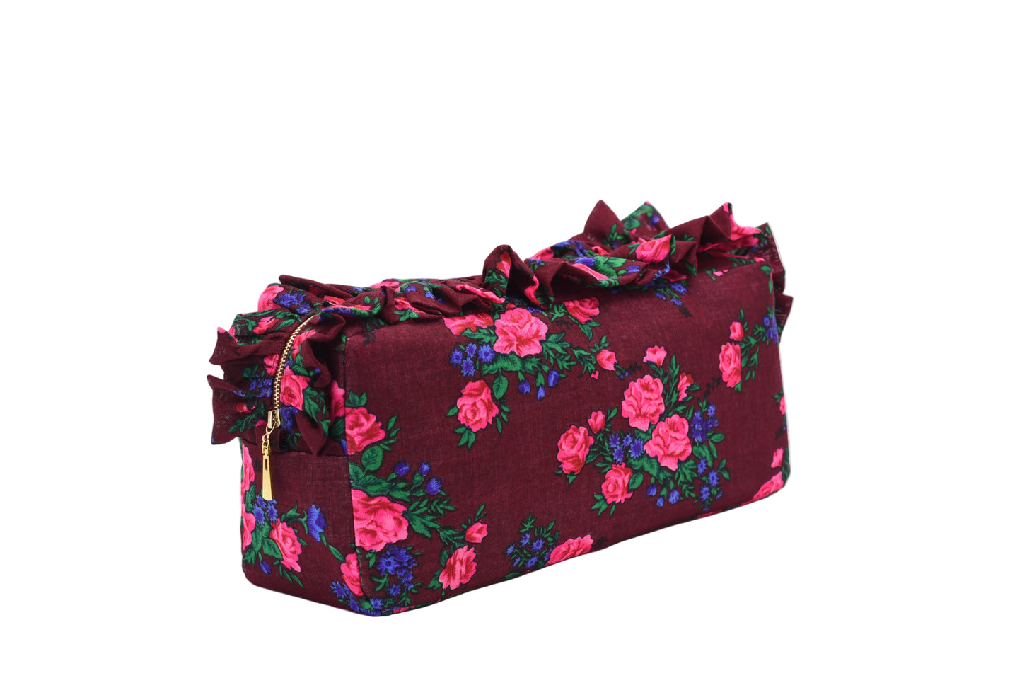 Luxury Personalised LargeRuffle Heritage Pouch