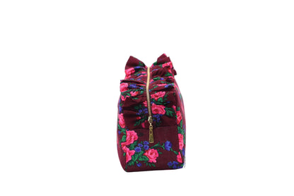 Luxury Personalised LargeRuffle Heritage Pouch