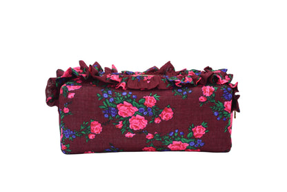 Luxury Personalised LargeRuffle Heritage Pouch