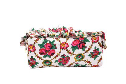 Luxury Personalised LargeRuffle Heritage Pouch