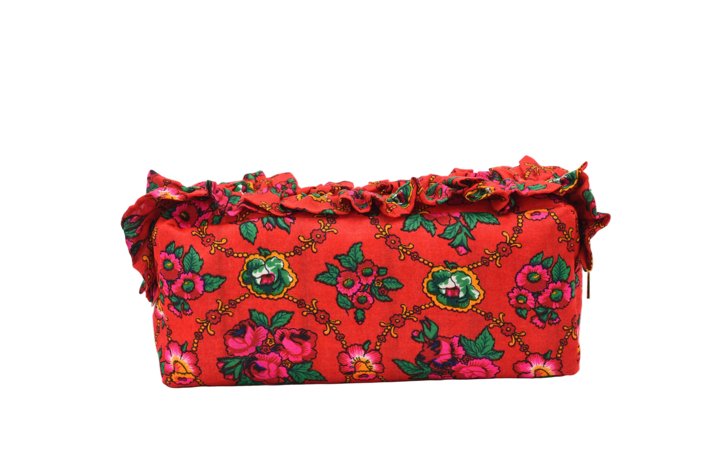 Luxury Personalised LargeRuffle Heritage Pouch