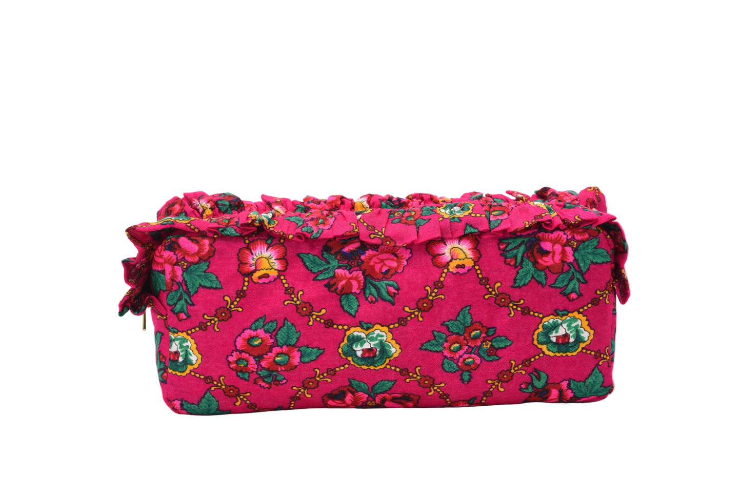 Luxury Personalised LargeRuffle Heritage Pouch