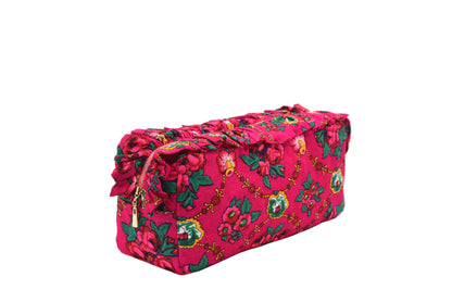 Luxury Personalised LargeRuffle Heritage Pouch