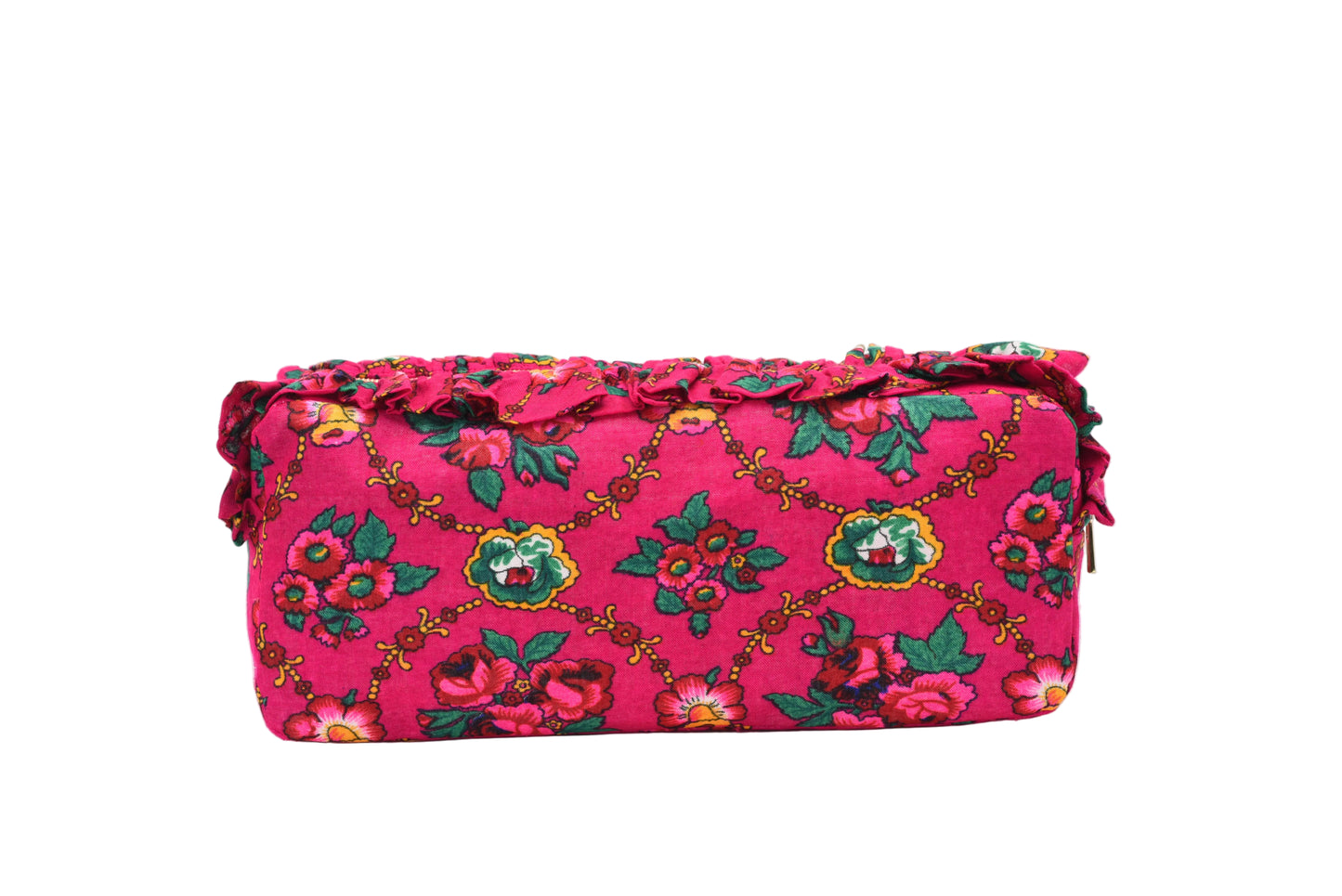 Luxury Personalised LargeRuffle Heritage Pouch