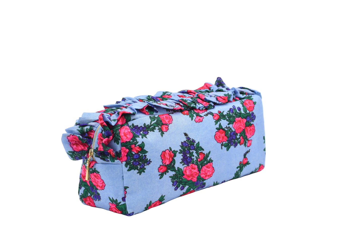 Luxury Personalised LargeRuffle Heritage Pouch