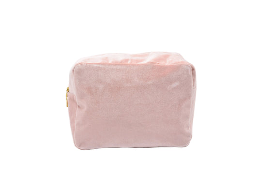Luxury Personalised Velvet, Pastel Edit, Large Pouch