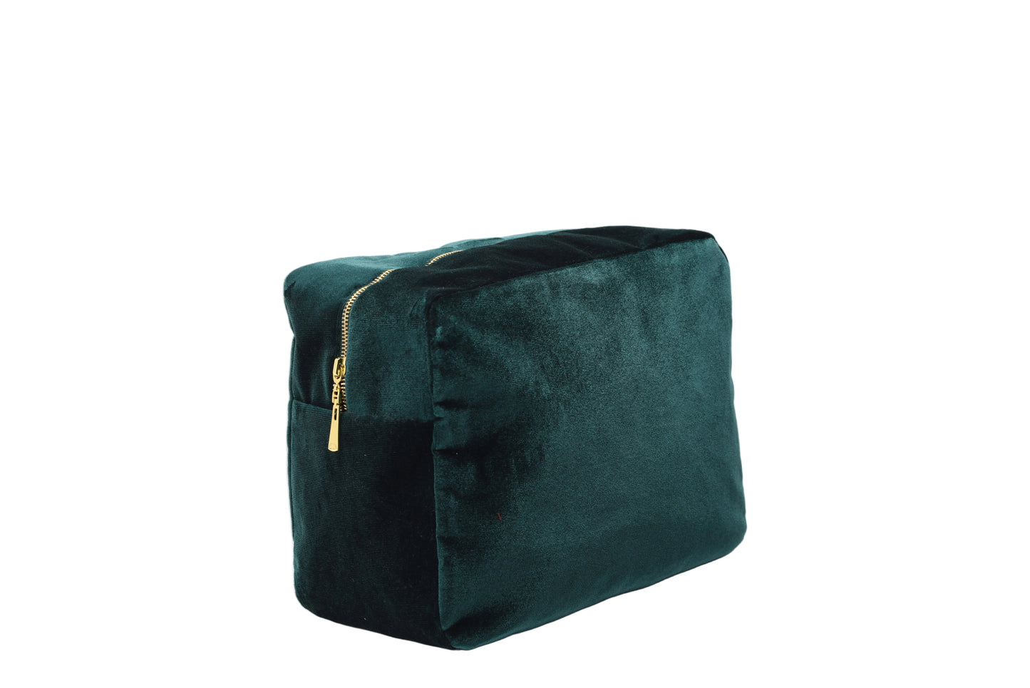 Luxury Personalised Velvet Large Pouch, Bold Edit