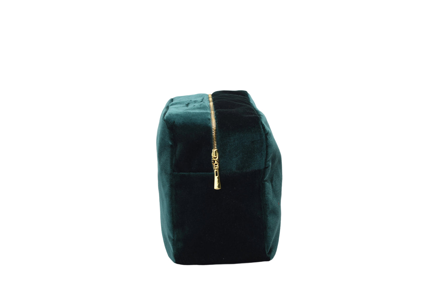 Luxury Personalised Velvet Large Pouch, Bold Edit