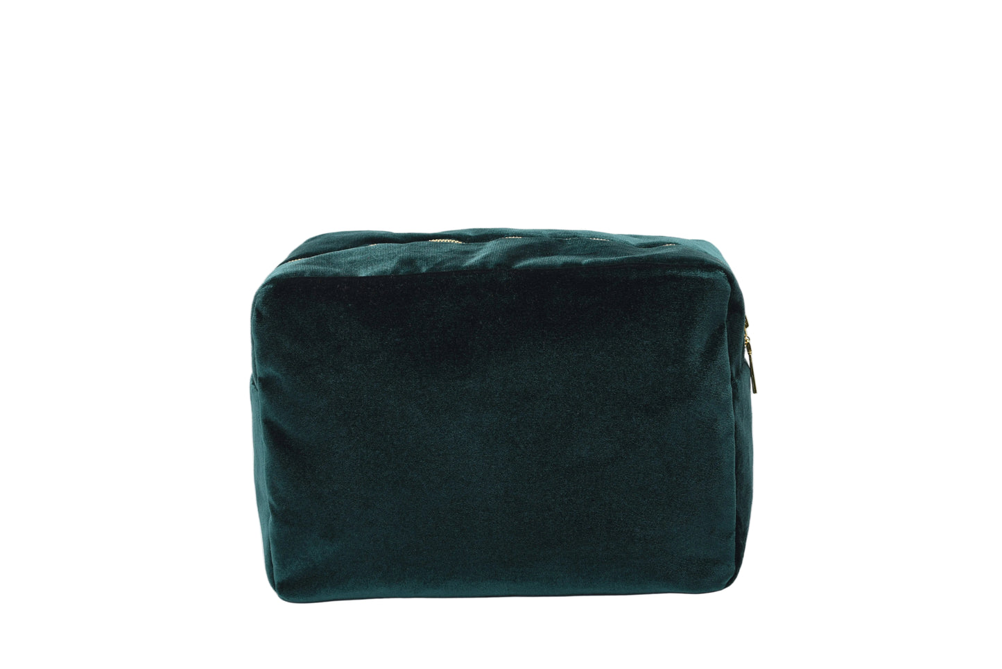 Luxury Personalised Velvet Large Pouch, Bold Edit