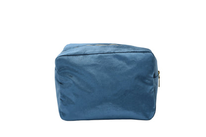 Luxury Personalised Velvet, Pastel Edit, Large Pouch