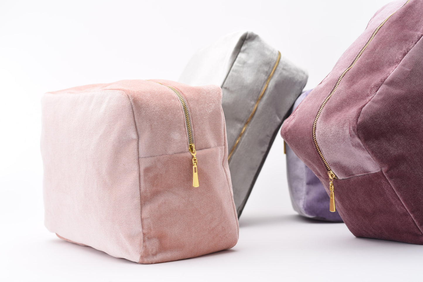 Luxury Personalised Velvet, Pastel Edit, Large Pouch