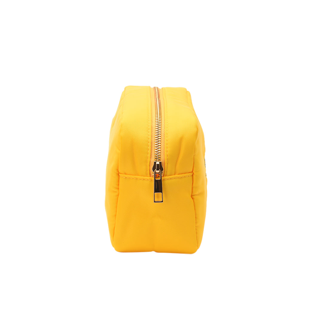 Yellow Medium “SPF” Pouch