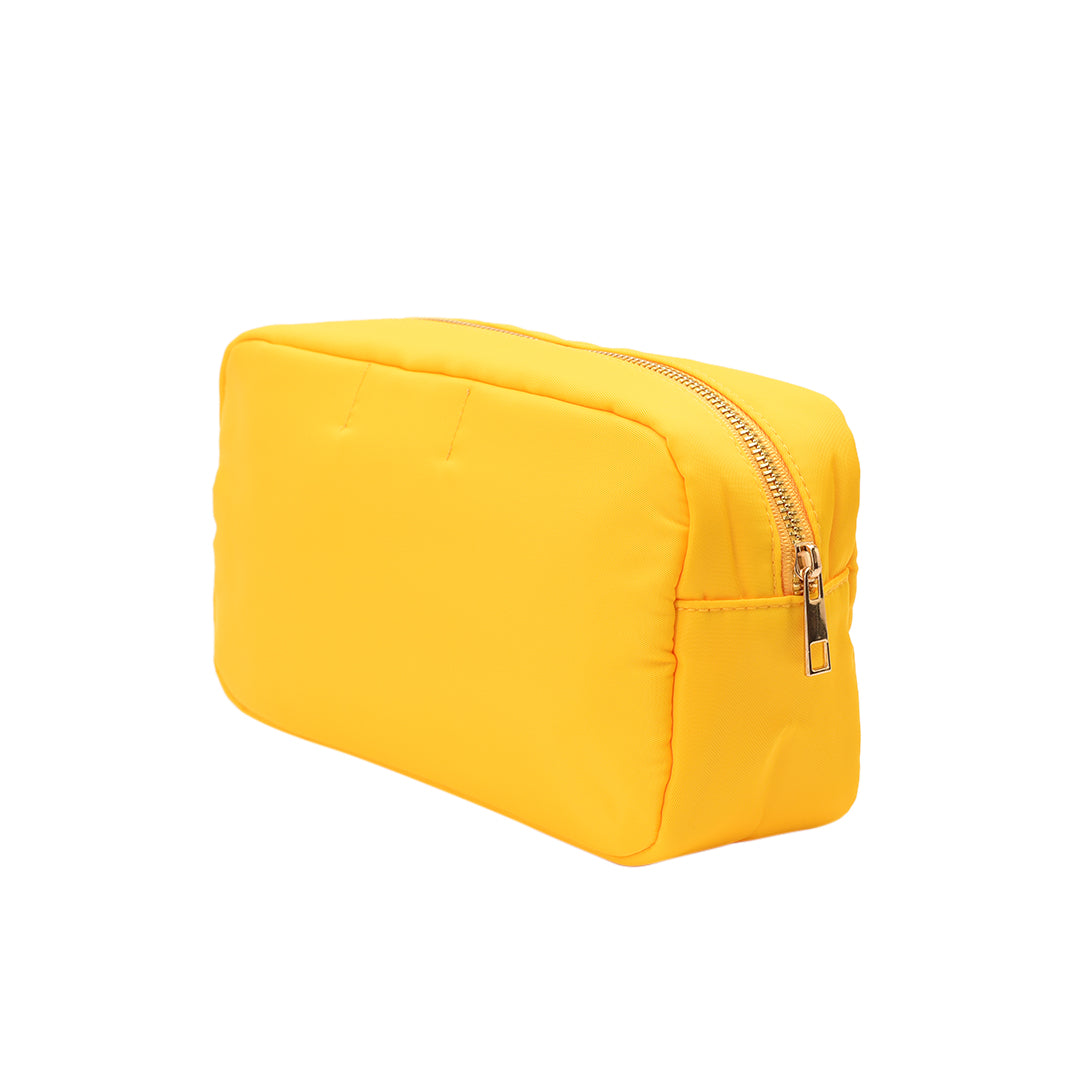 Yellow Medium “SPF” Pouch
