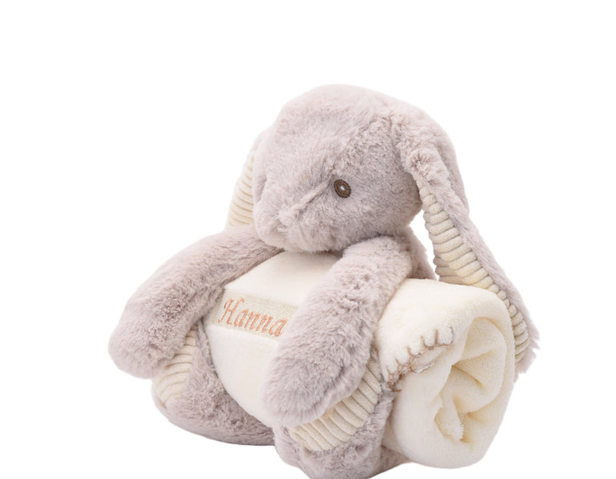 Personalised  Bunny Comforter & Baby blanket