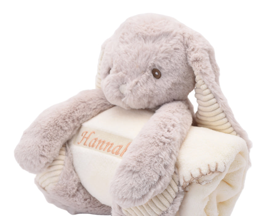 Personalised  Bunny Comforter & Baby blanket