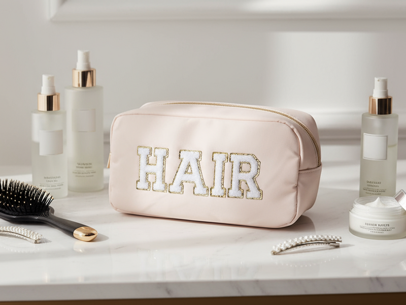 Cream Medium Pouch 