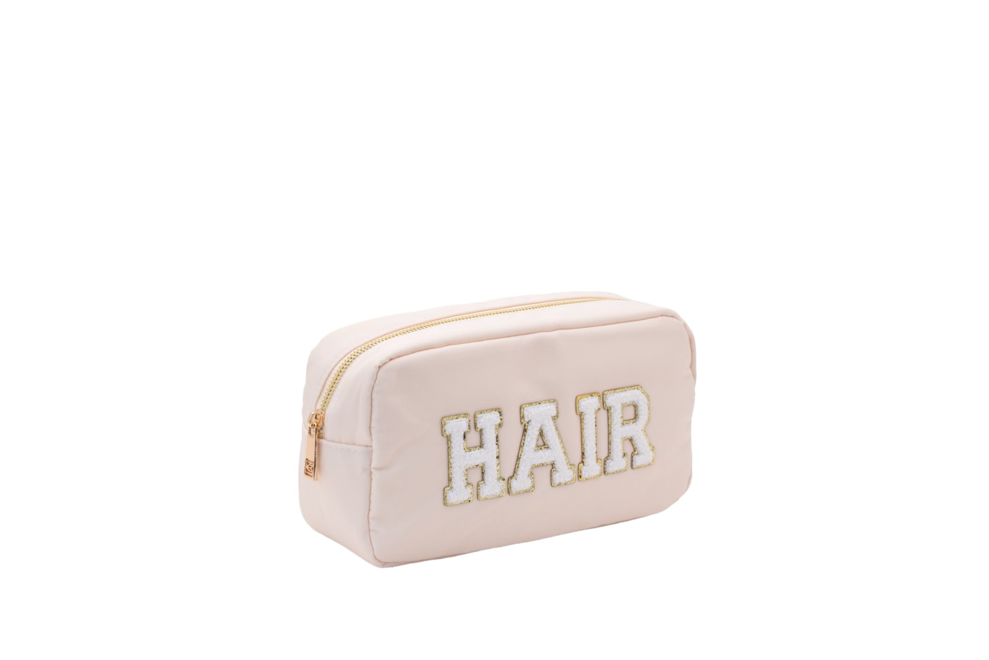 Cream Medium Pouch "Hair" - The Happy Tribe