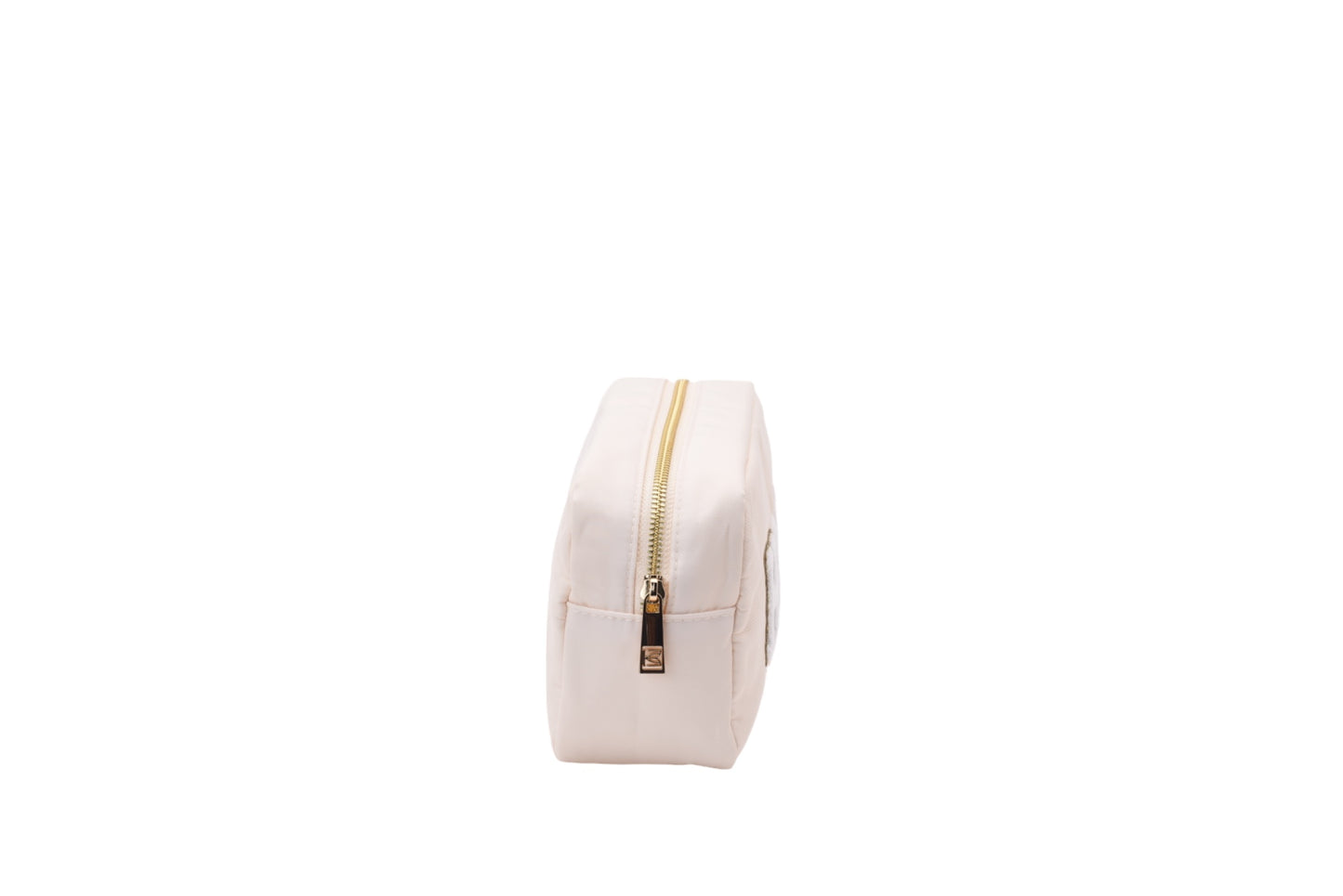 Cream Medium Pouch "Hair" - The Happy Tribe