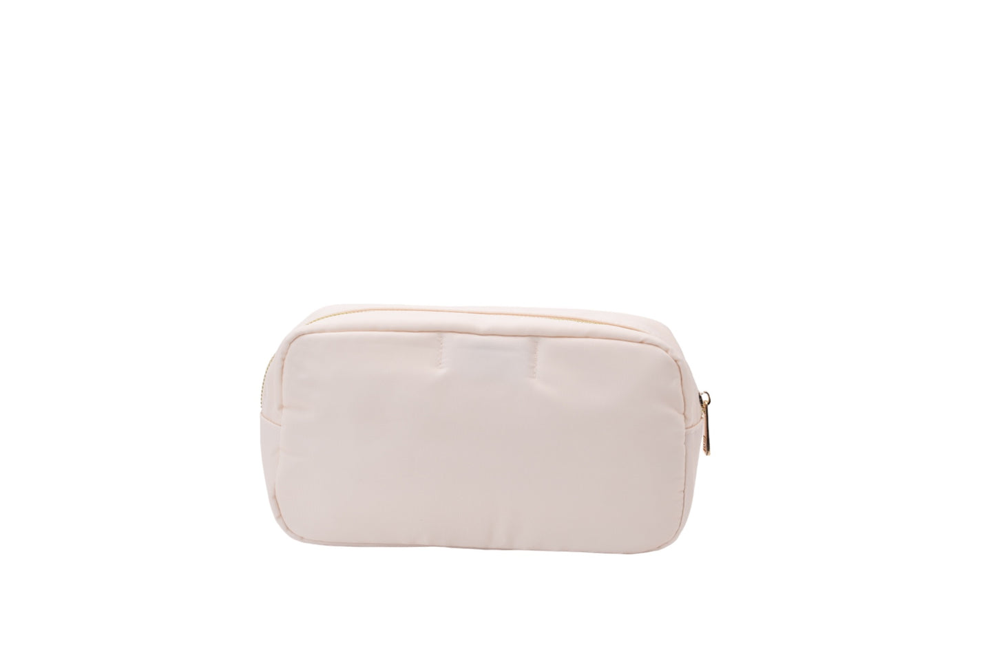 Cream Medium Pouch "Hair" - The Happy Tribe