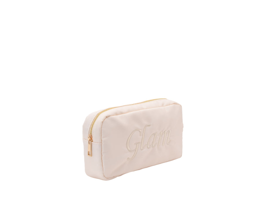 Cream Small Pouch - 