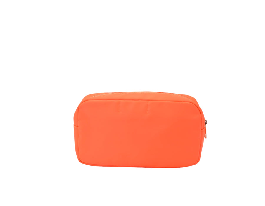 Neon Orange Medium Pouch 