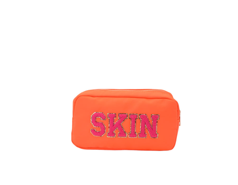 Neon Orange Small Pouch - 