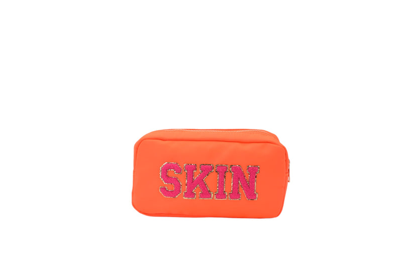 Neon Orange Small Pouch - 