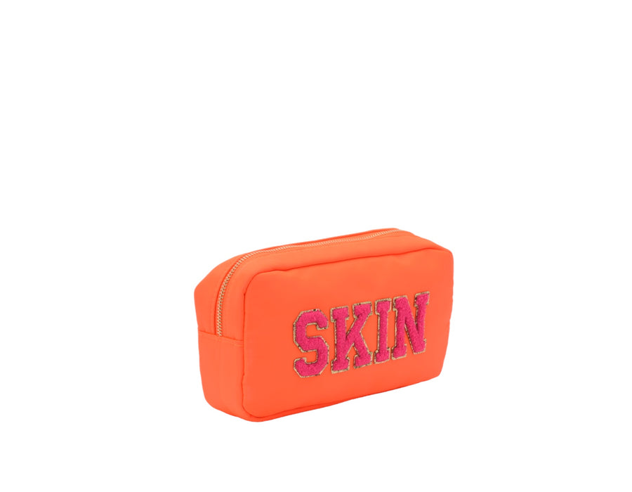 Neon Orange Small Pouch - 