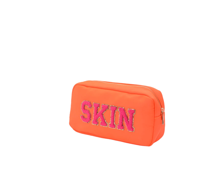 Neon Orange Small Pouch - 