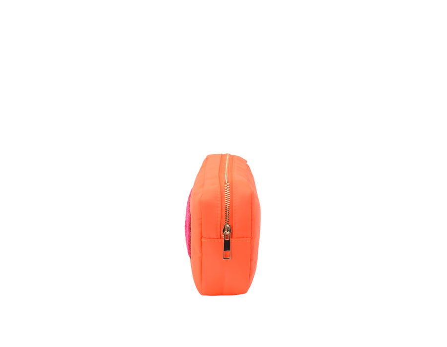 Neon Orange Small Pouch - 