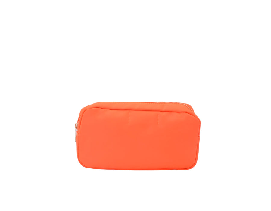 Neon Orange Small Pouch - 