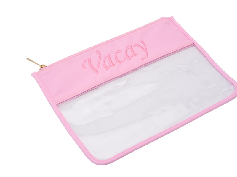 Baby Pink Travel Pouch - 