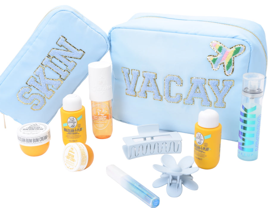 Baby Blue “Vacay & Glow” Duo