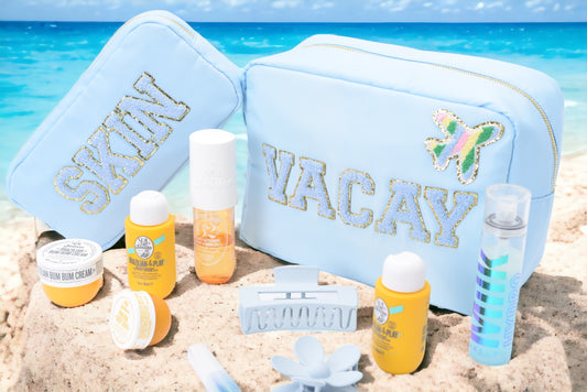 Baby Blue Small Pouch - "Skin" - The Happy Tribe