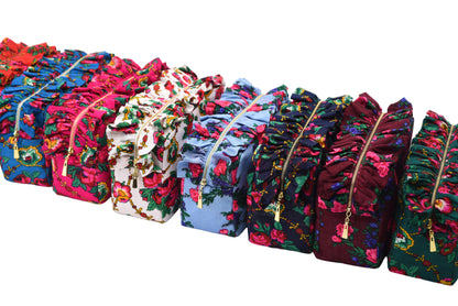 Luxury Ruffle UAE Heritage Pouch – Medium
