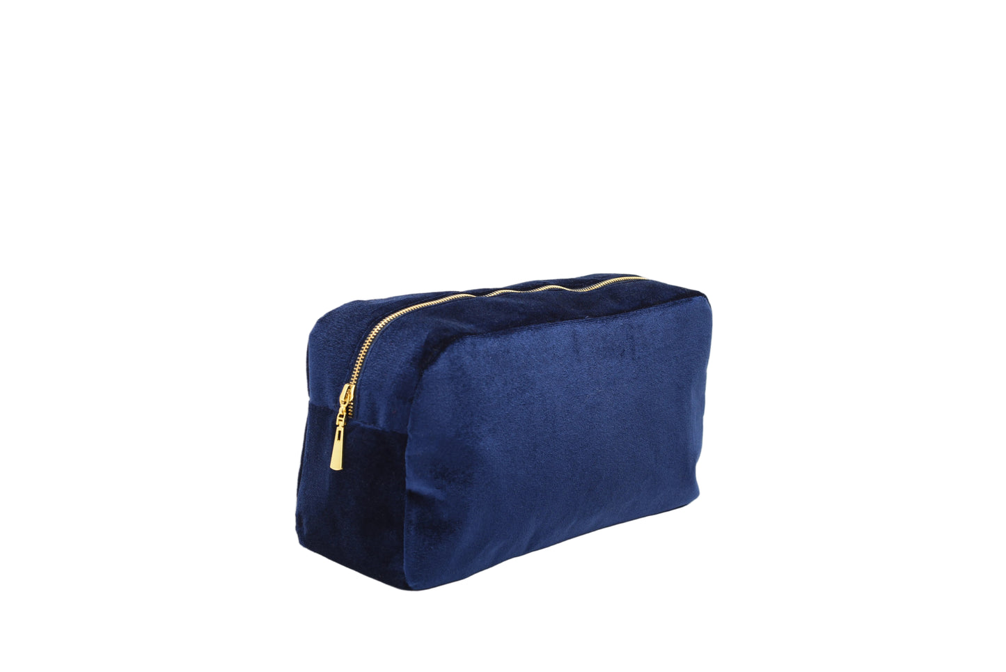 Luxury Personalised Velvet Bold Edit, Medium Pouch